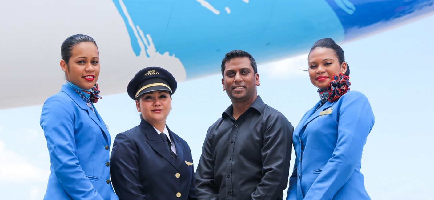 Manoj Papa, Chief Executive Officer of Air Seychelles, announces a third year of consecutive profit